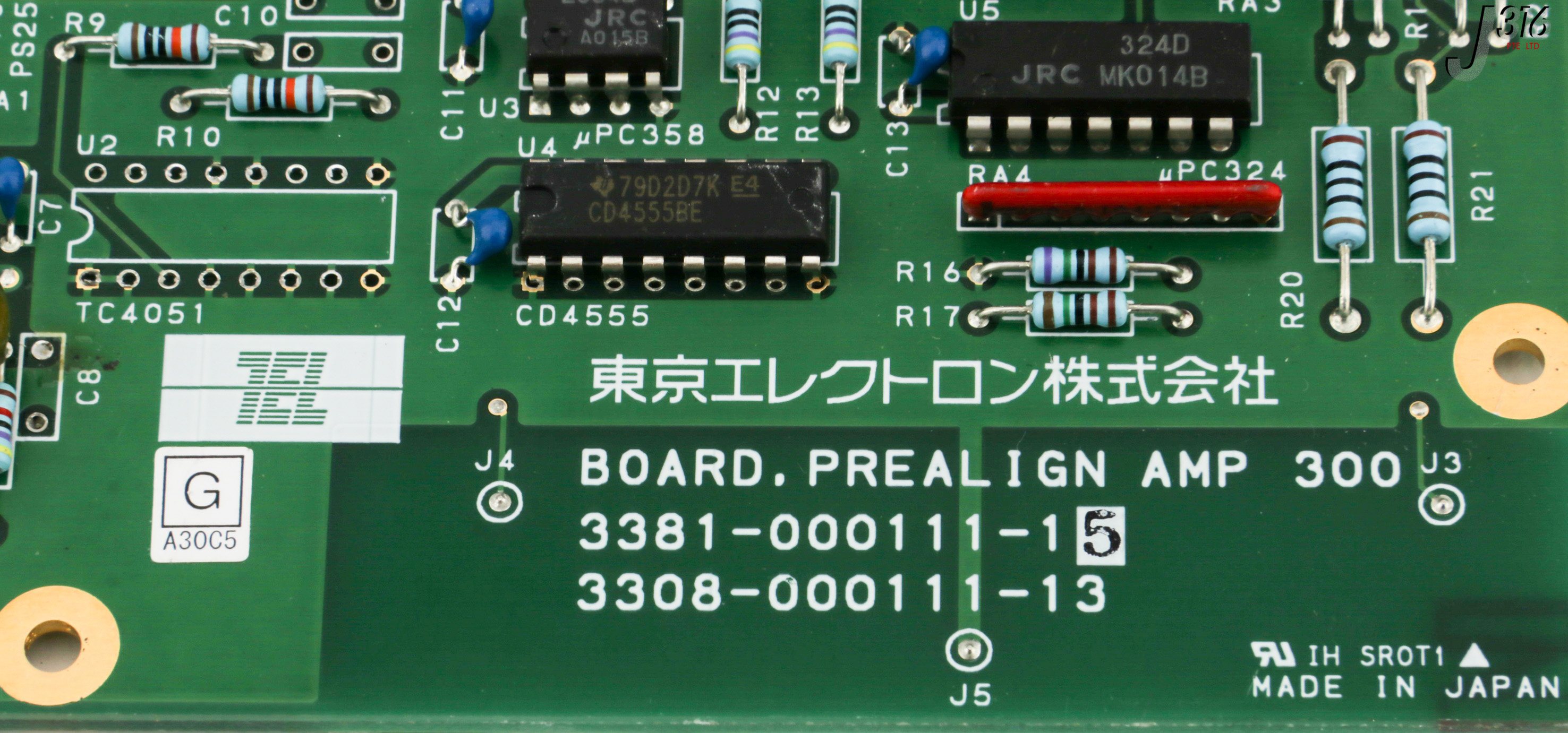 30295 TEL PCB,BD,PREALIGN AMP 300, 3308-000111-13 (PARTS) 3381